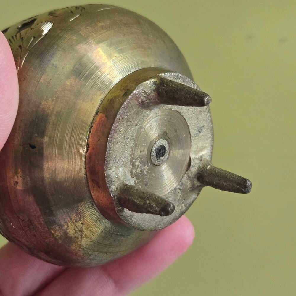 Brass incense‎ Small burner - Picture 5 of 6